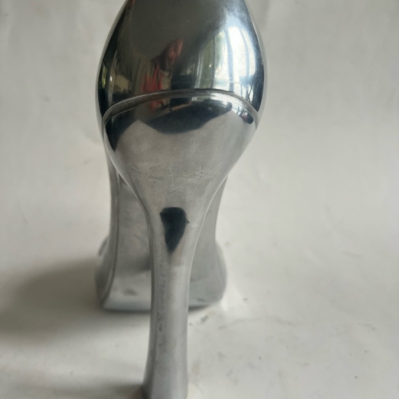 High Heel Stiletto Shoes Metal Wine Bottle Holder Table Centrepiece Heels Decor - Picture 4 of 6